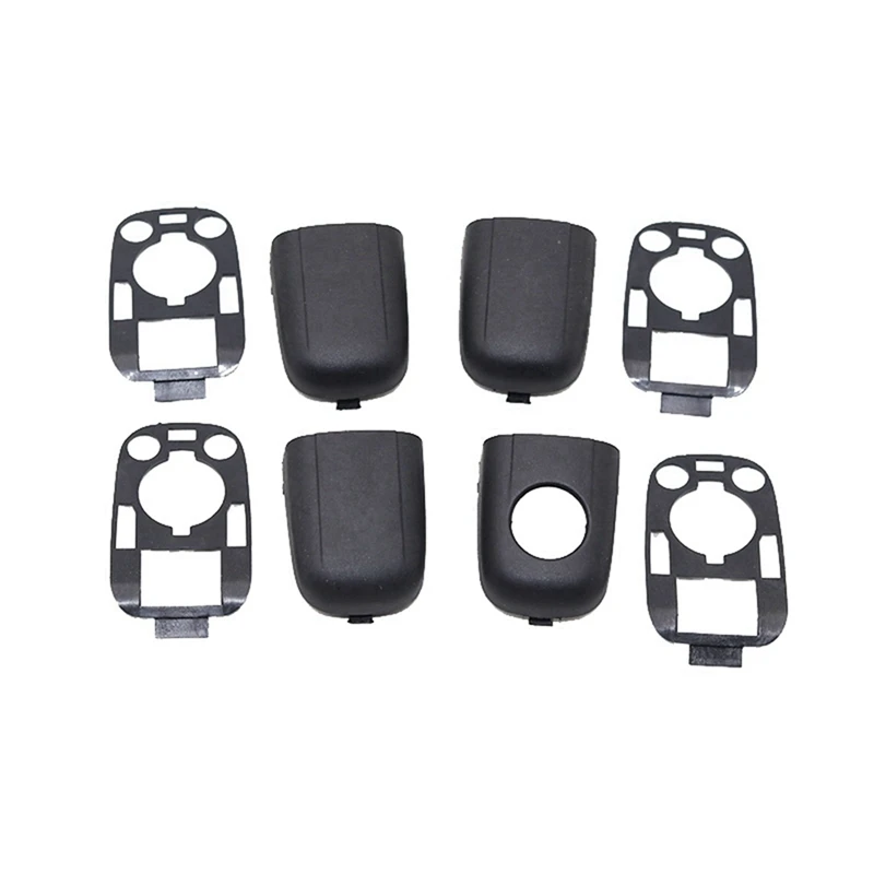 2X Автомобильная дверная ручка Торцевая крышка комплект отделки с пробкой 9101AA для