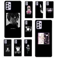 case funda for samsung galaxy a52s a52 a73 a51 a71 a72 a12 a22 a32 a02s a21s a31 a41 a11 aesthetic anime glitch girl cover coque