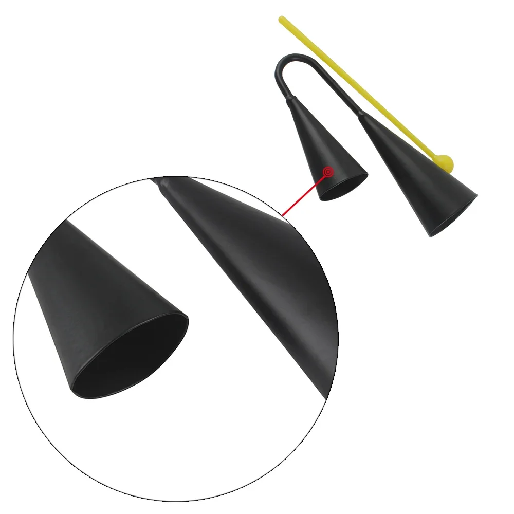 Металлический Двойной Колокольчик Двухцветный Музыкальный Инструмент С