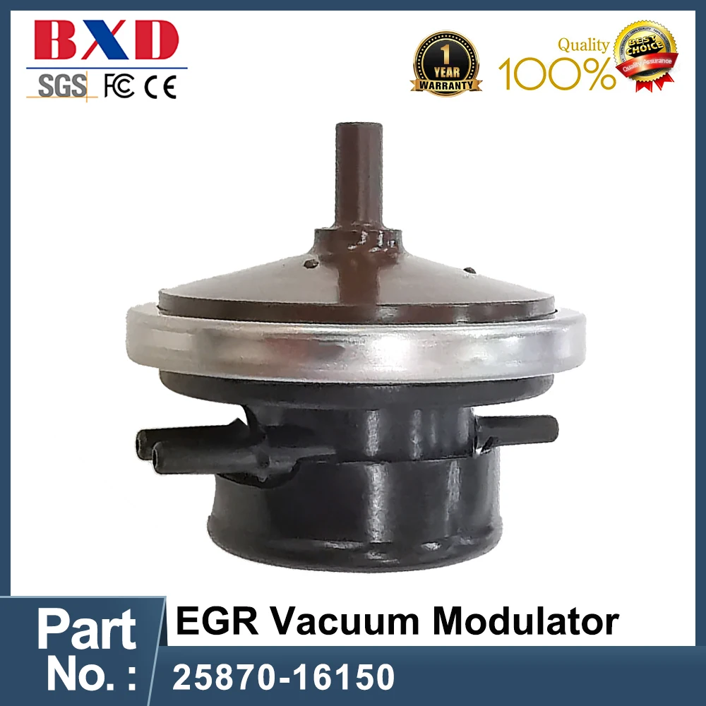 

25870-16150 High Quality EGR Vacuum Modulator Valve Assy For Toyota Corolla 1.6L-L4 89-93