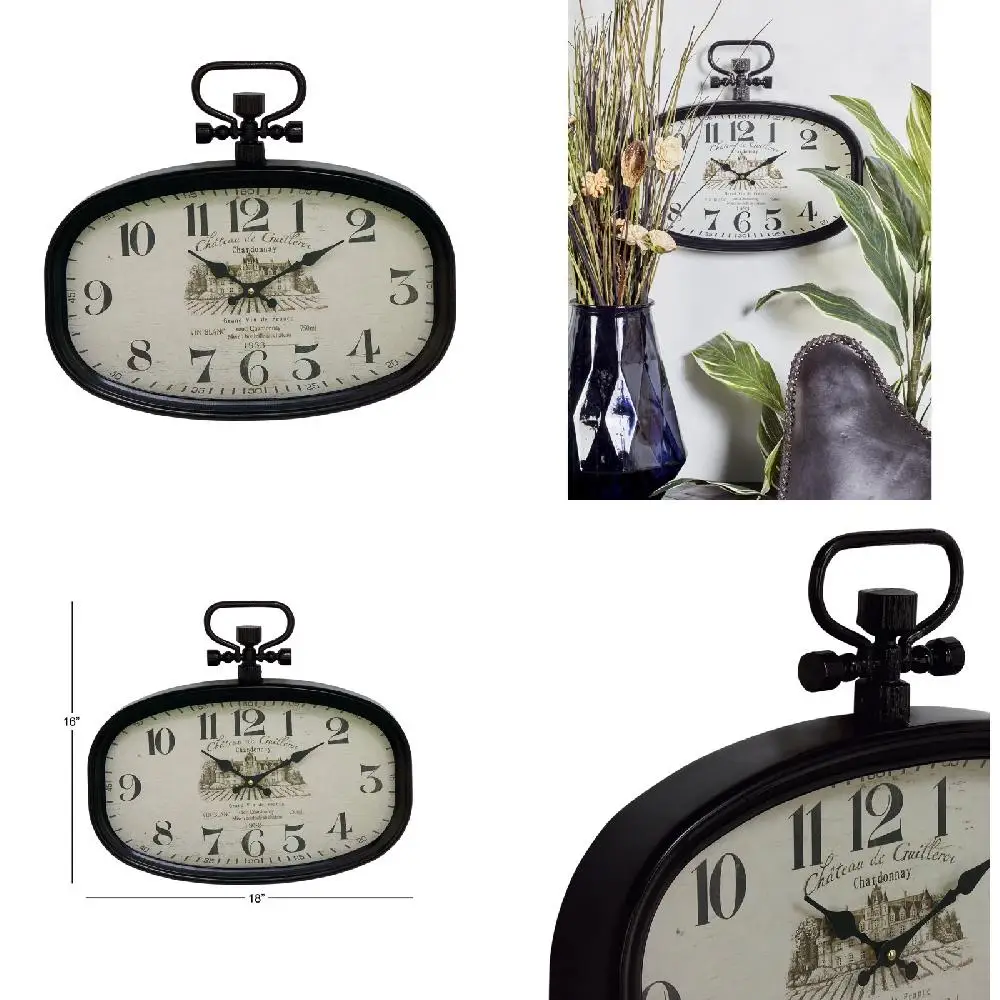 

Stylish 16" White Wall Clock.