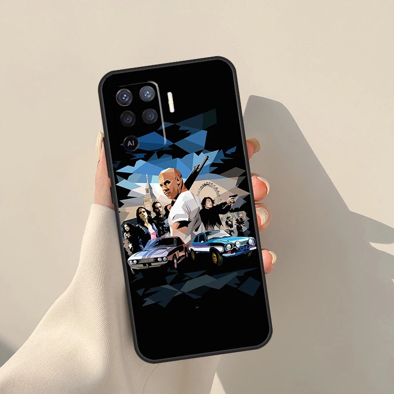 Фото Fast and Furious Moive For OPPO A83 A91 A93 A54 A74 A94 A15 A16 A52 A72 A5 A9 A31 A53 2020 Phone Case Cover Capa №3