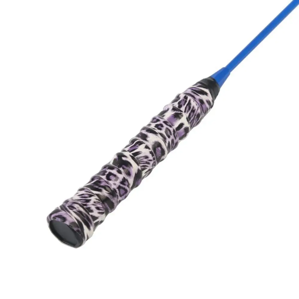 Повязка на пот для ракетки с леопардовым принтом нескользящий клей рук