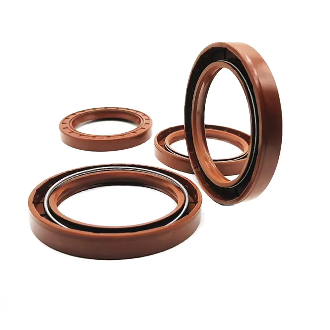 

1Pcs FKM Framework Oil Seal ID 20-24mm Thick 5-10mm TC/FB/TG4 Skeleton Oil Seal Rings Double Lip Seal Gasket For Rotation Shaft