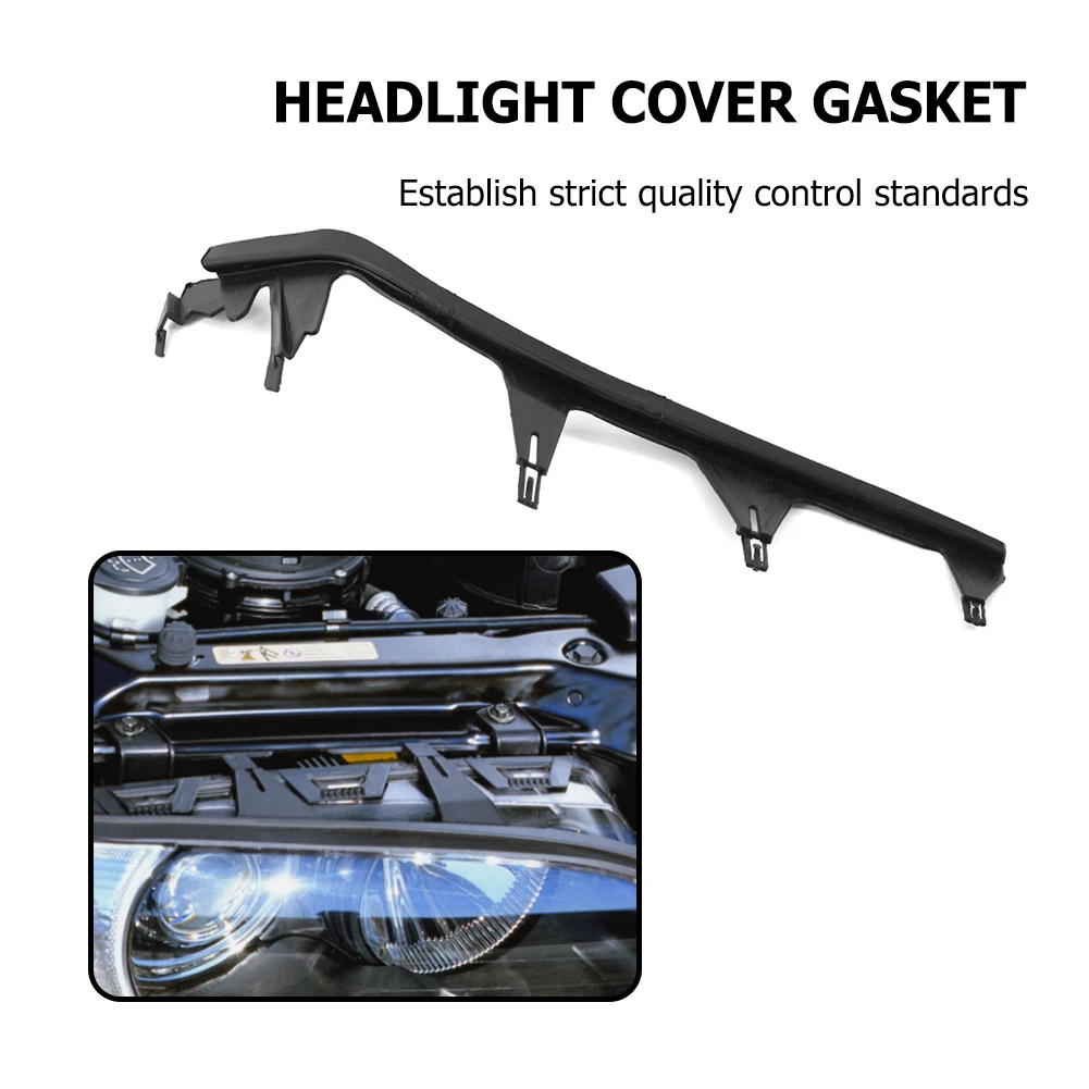 

Гибкая уплотнительная лента для фар BMW 3 серии E46 M3 2001-2006, резиновая прокладка для крышки фары, автомобильные аксессуары