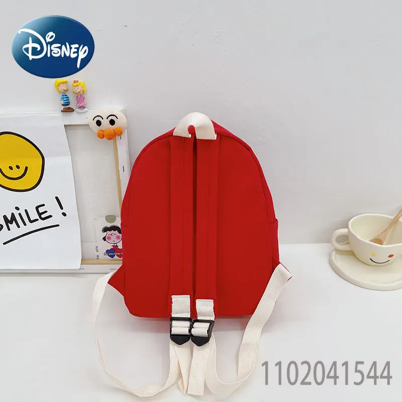 Disney Backpack for Girls Children's Schoolbag for Kindergarten Students Cartoon Mickey Mouse Backpack Large Capacity