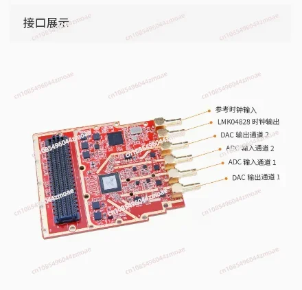 AD9371 16Bit ADC высокоинтегрированный радиочастотный модуль HPC FMC Sub-board FH7000