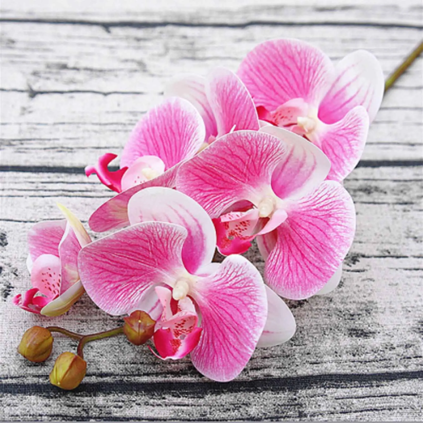 Свадебное украшение 6-головый Шелковый цветок имитация бабочки орхидеи