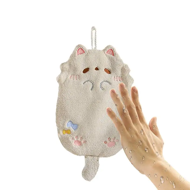 Милые подвесные полотенца для рук с изображением собаки енота детские героями