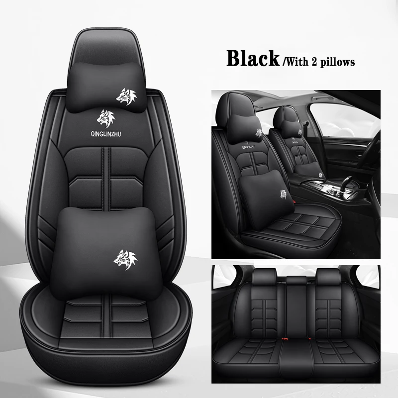 YOTONWAN Leather Car Seat Cover for Nissan All Models qashqai x-trail tiida primera pathfinder car accessories Car-Styling