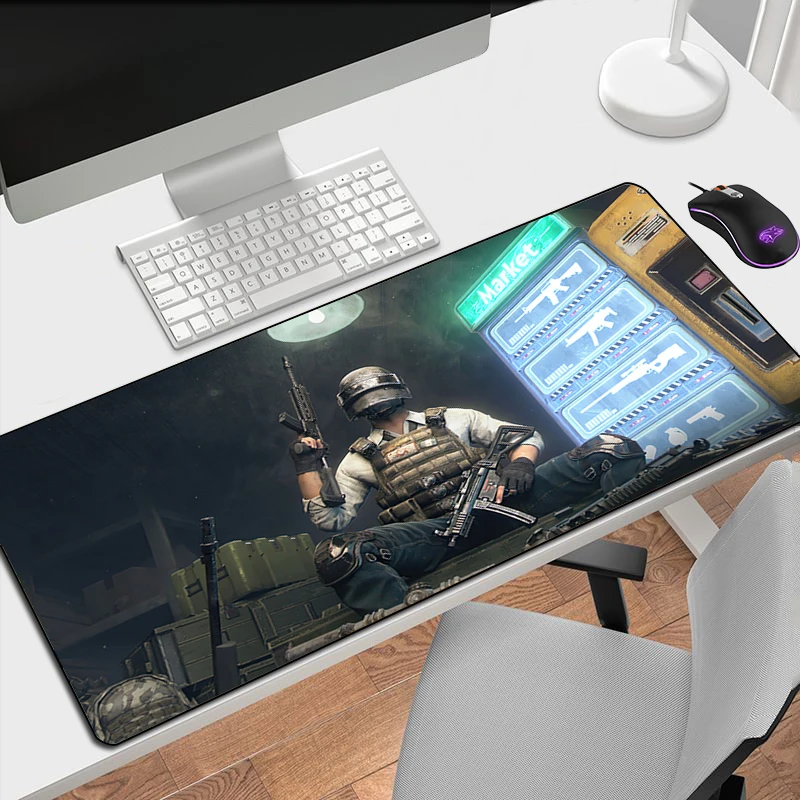 

Настольный коврик PUBG Xxl, аксессуары для игровой мыши, большой протектор для клавиатуры, игровой коврик для мыши, коврики, коврики для ПК, мыши...