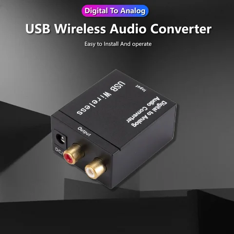 Цифровой аудио декодер Toslink USB