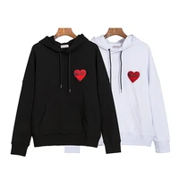 palm angels 22ss letter logo heart shaped hoodie for men and women blazer loose fashion simple boyfriend gift