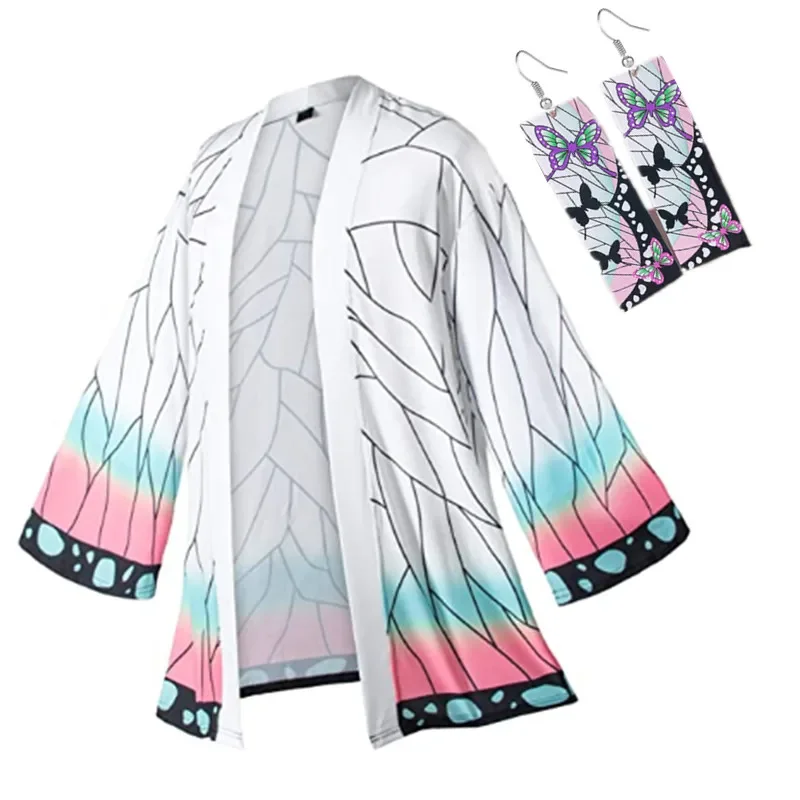 Кимоно для косплея агацума Зеницу кочоу из аниме рассекающий демонов