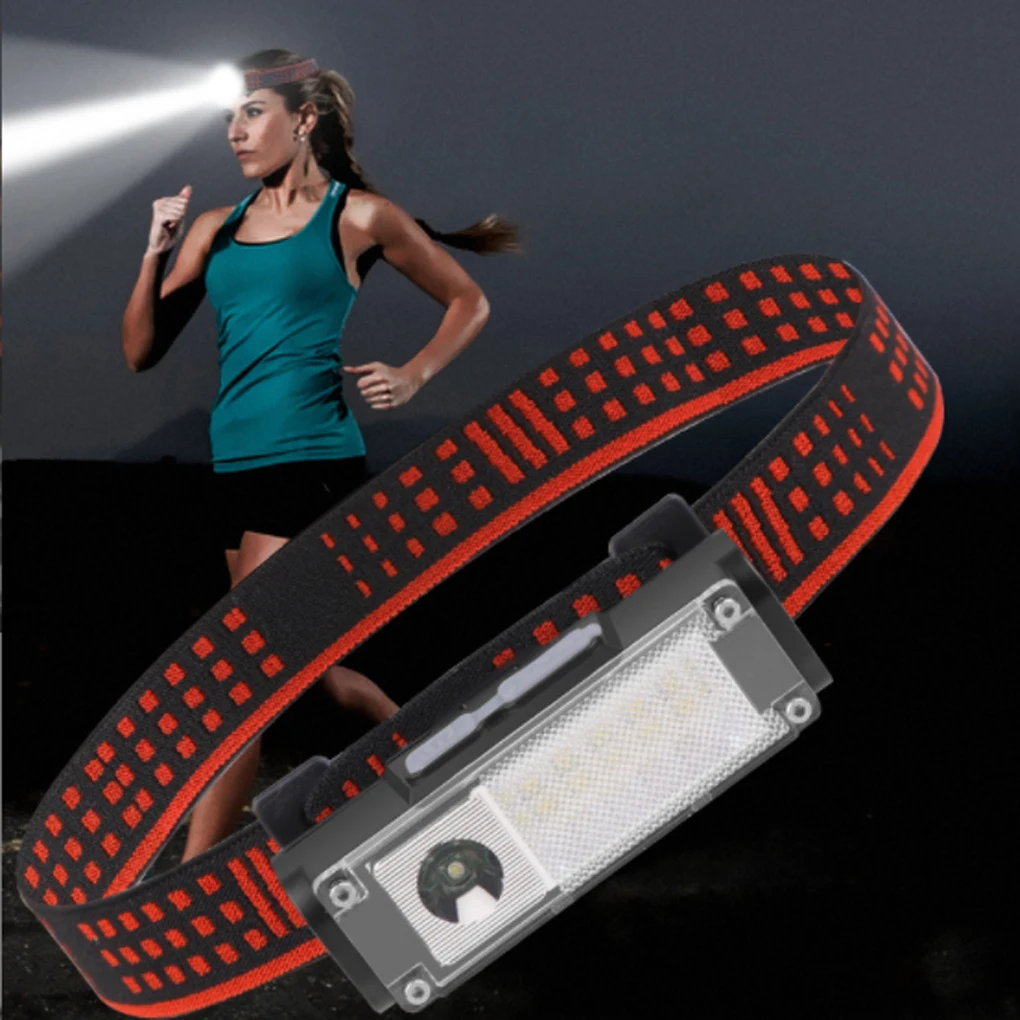 

Outdoor Headlamp Waterproof Headlight Head Lamp Wearable Light Cordless