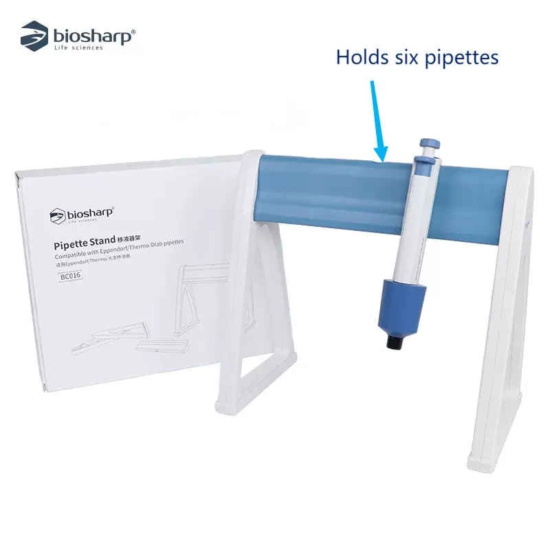 Biosharp Pipette Rack for Eppendorf/Thermo/DLAB Labs All Types of Pipettes Professional Laboratory Supplies Pipettor Holder