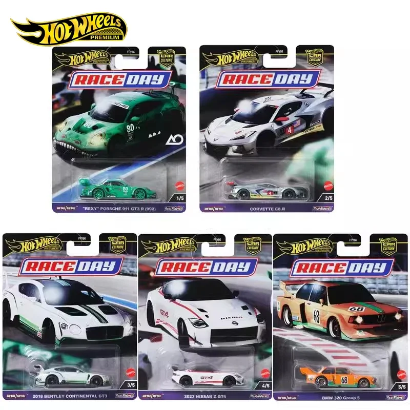 Оригинальная автокультура Hot Wheels премиум-класса гоночный день литье под