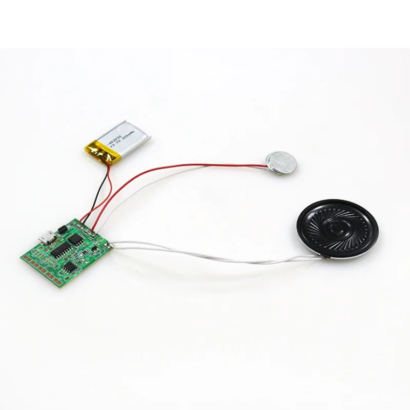 Custom USB interface MP3 recordable musical greeting cards sound module