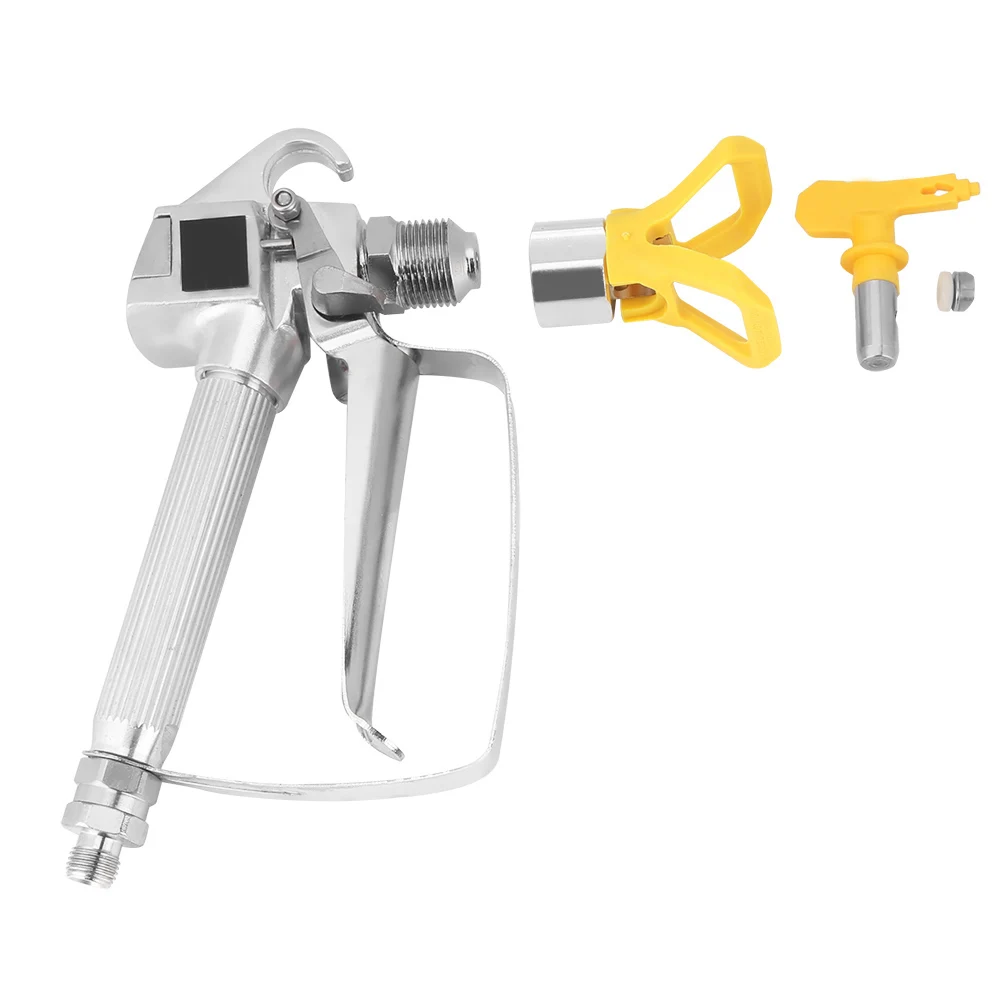 

High Pressure 3600psi Air Less Paint Spray Gun with Nozzle &Holder Paint
