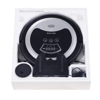 black red gold dc14 8v 2000mah low noise strong suction double roller brush battery cordless auto charge robot vacuum cleaner
