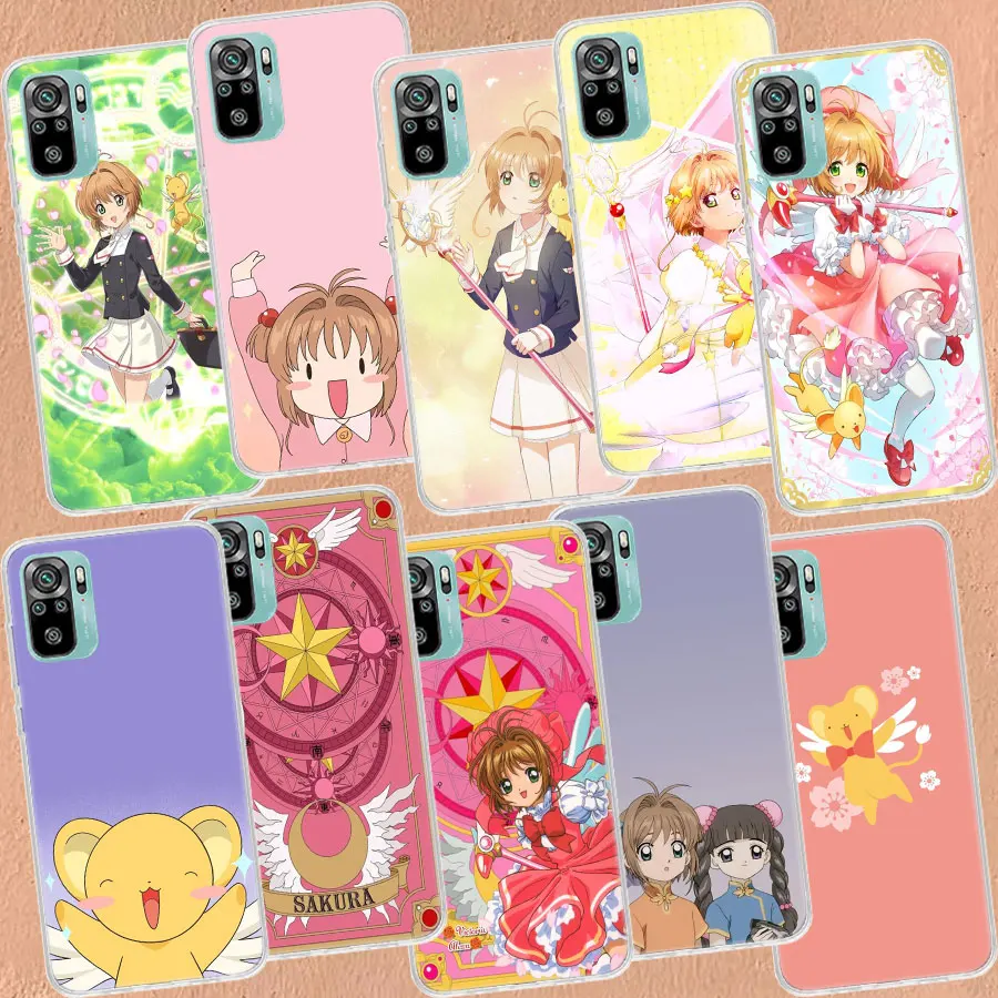 

Card Captor Sakura Anime Phone Case For Xiaomi Redmi 10 9 Prime 8 7 6 10A 10C 10X 9A 9C 9T 8A 7A 6A S2 K20 K30 K40 Pro Capa Coqu