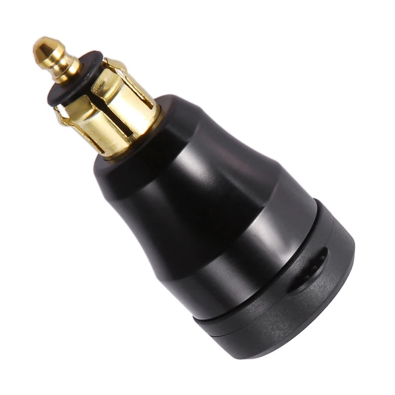 

3X Motorcycle Waterproof Fast Charger With USB Type-C Port 12V/24V Qc3.0 Power Adapter For Bmw Ducati Triumph Black