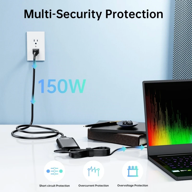 Адаптер питания DH DianHa 150 Вт для ноутбука HP