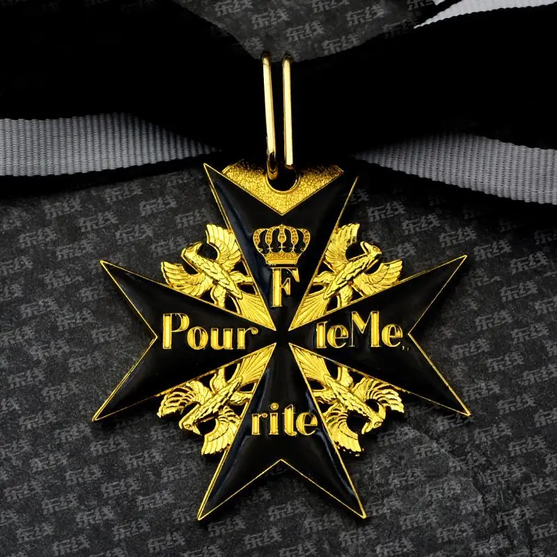 Медаль Маркса немецкая медаль с синим крестом из дубового листа для ветории