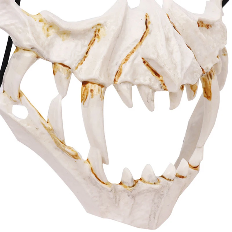 Маска-демон на Хэллоуин Карнавальная маска-Череп оборотеня костюмы для косплея