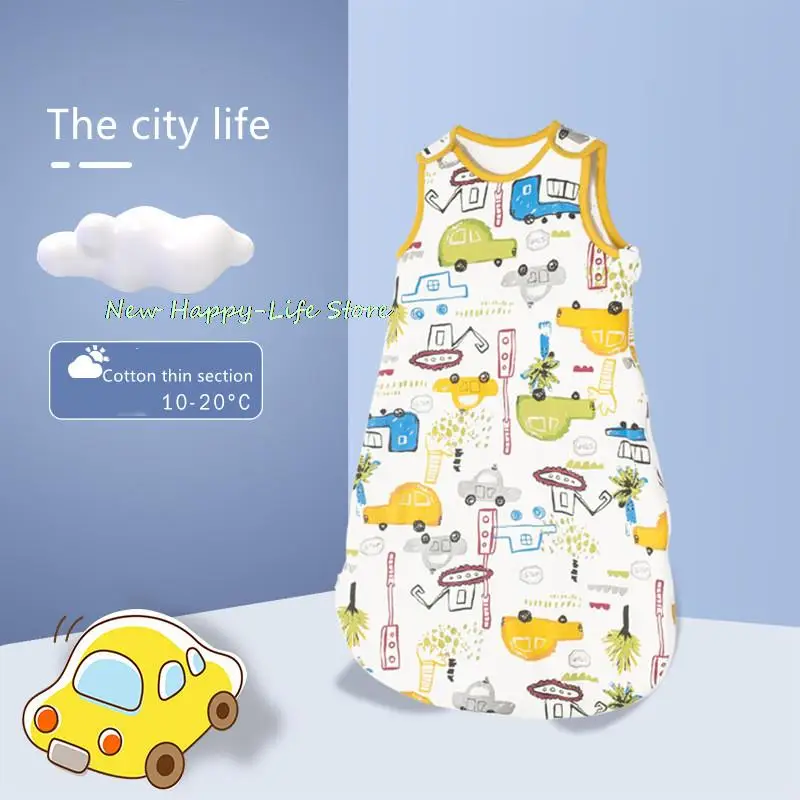 Newborn Zipper Sleepsack Infant sleeping Wrap Baby Short Sleeve Cotton Sleeping Bag Bedding item товары для новорождённых