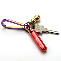 outdoor cutting tool brass multi function edc portable mini tool key ring pendant tool capsule knife tiny cutting tool new