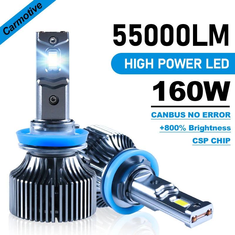 

Автомобильная лампа для фар, 9005 лм, 160 Вт