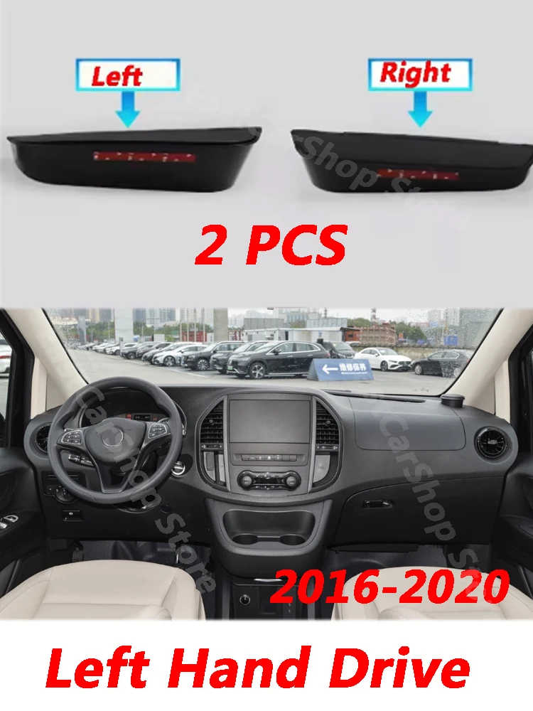 Для Mercedes Benz VITO W447 2016-2020 Автомобильная центральная консоль ящик для хранения приборная панель многофункциональный внутренний ящик