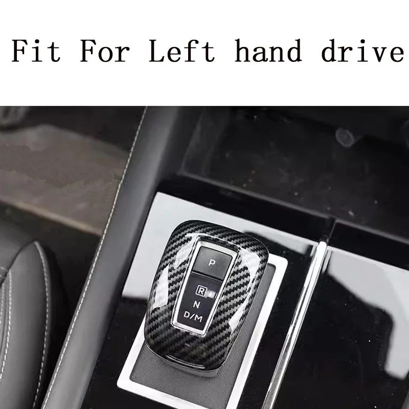 

АБС-пластик в стиле углеродного волокна, накладка на крышку шестерни автомобиля, аксессуары для Mitsubishi Outlander 2023