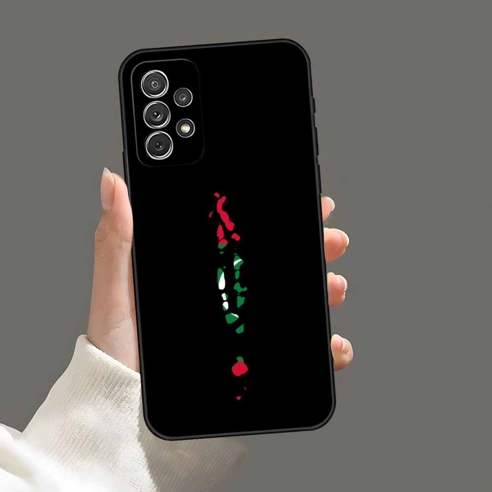 Чехол для телефона MALDIVES Map Samsung S25 S24 S20 S21 S22 S23 Ultra Fe Plus A05 A06 A16 A26 A36 A56 Coque