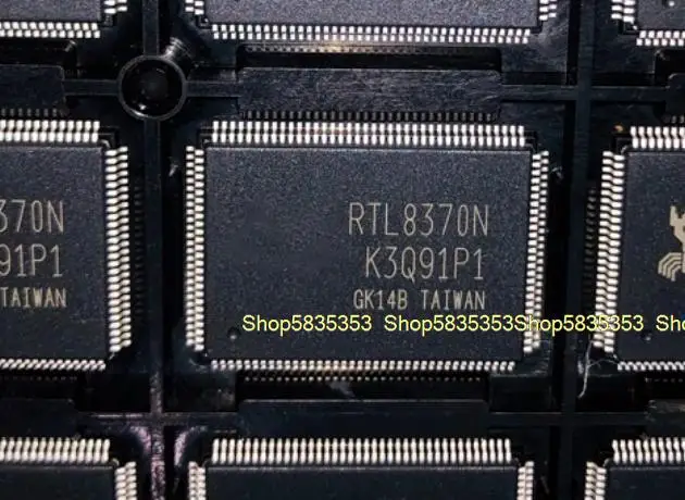 

5-20pcs New RTL8370N RTL8370N-VB-CG TQFP128 8-port Gigabit Ethernet switch chip