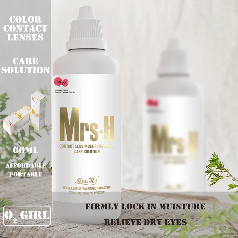 

MrsH60MLContact Lense Solution Cleaner liquid lens solution For cleaning and maintenance of contact lenses