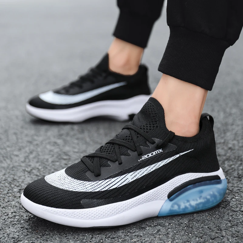 Men Sneakers Male Casual Mens Tenis Luxury Shoes Trainer Race Breathable Running Lightweight Vulcanize Shoes Walking Sneakers