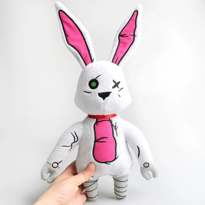

38cm Tiny Tina Rabbit Plush Toy Kawaii Game Rabbit Stuffed Doll Tiny Tina's Wonderlands Plush Doll Baby Accompany Toy Kids Gift