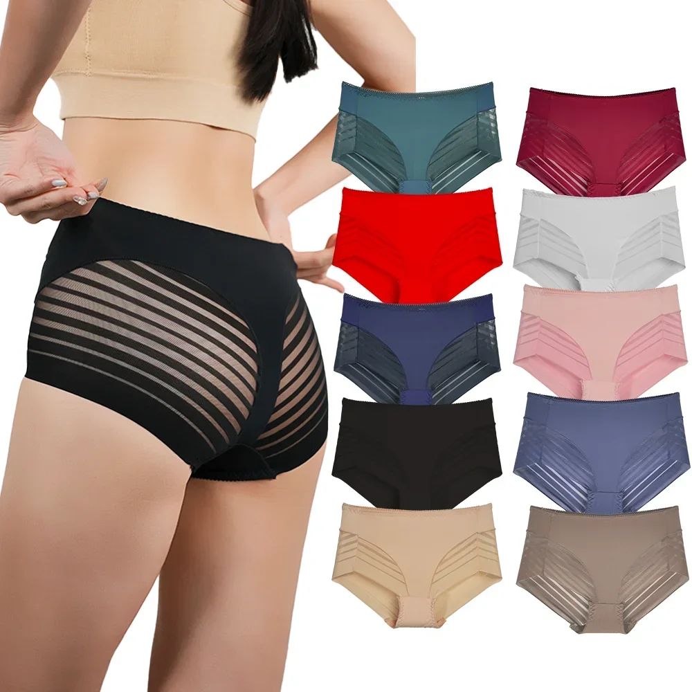 Женские сексуальные кружевные трусики с высокой талией дерзкое черное искушение