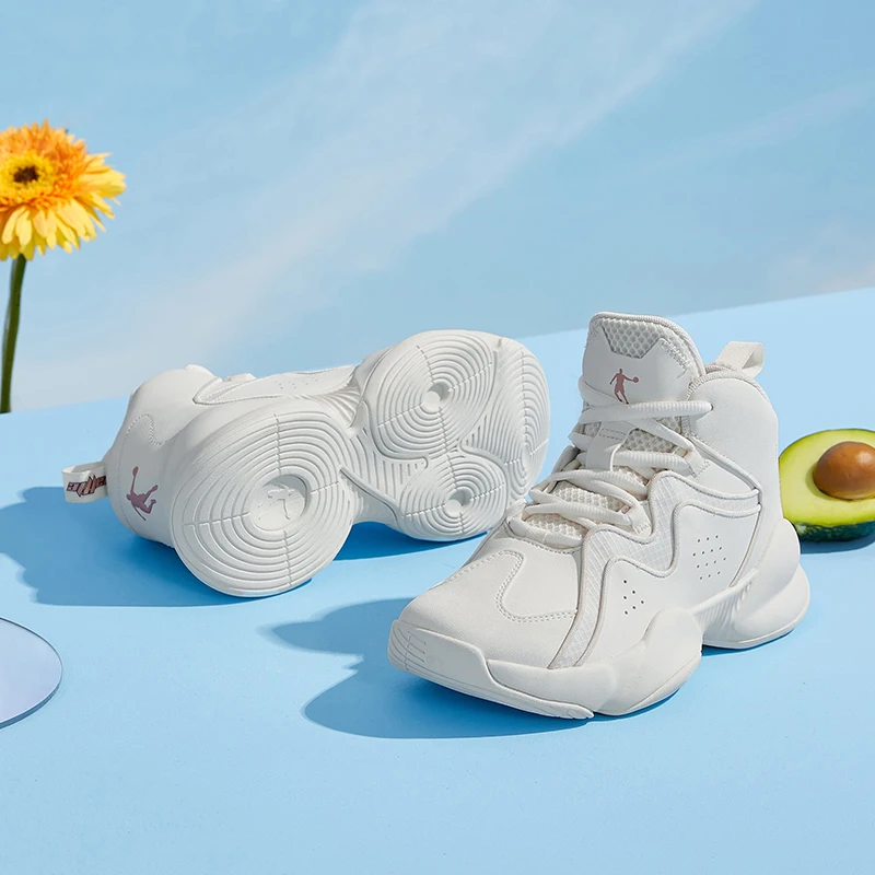 QIAODAN ZHIZAO Basketball Shoes for Women Fashion Sports Shoes High Quality Gym Training Casual Safety Sneakers XM16212003