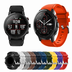 Ремешок силиконовый для Amazfit StratosPace, Huawei Watch GTMagic, Samsung Gear S3 Frontier Classic, 22 мм