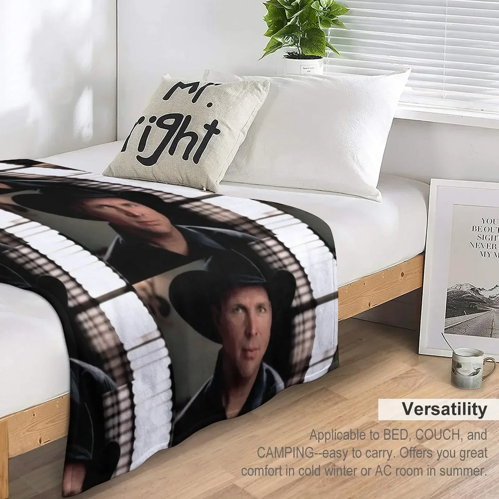 Стадионный тур Garth Brooks Mur1 2019 одеяло Келла подвижное летнее декоративное