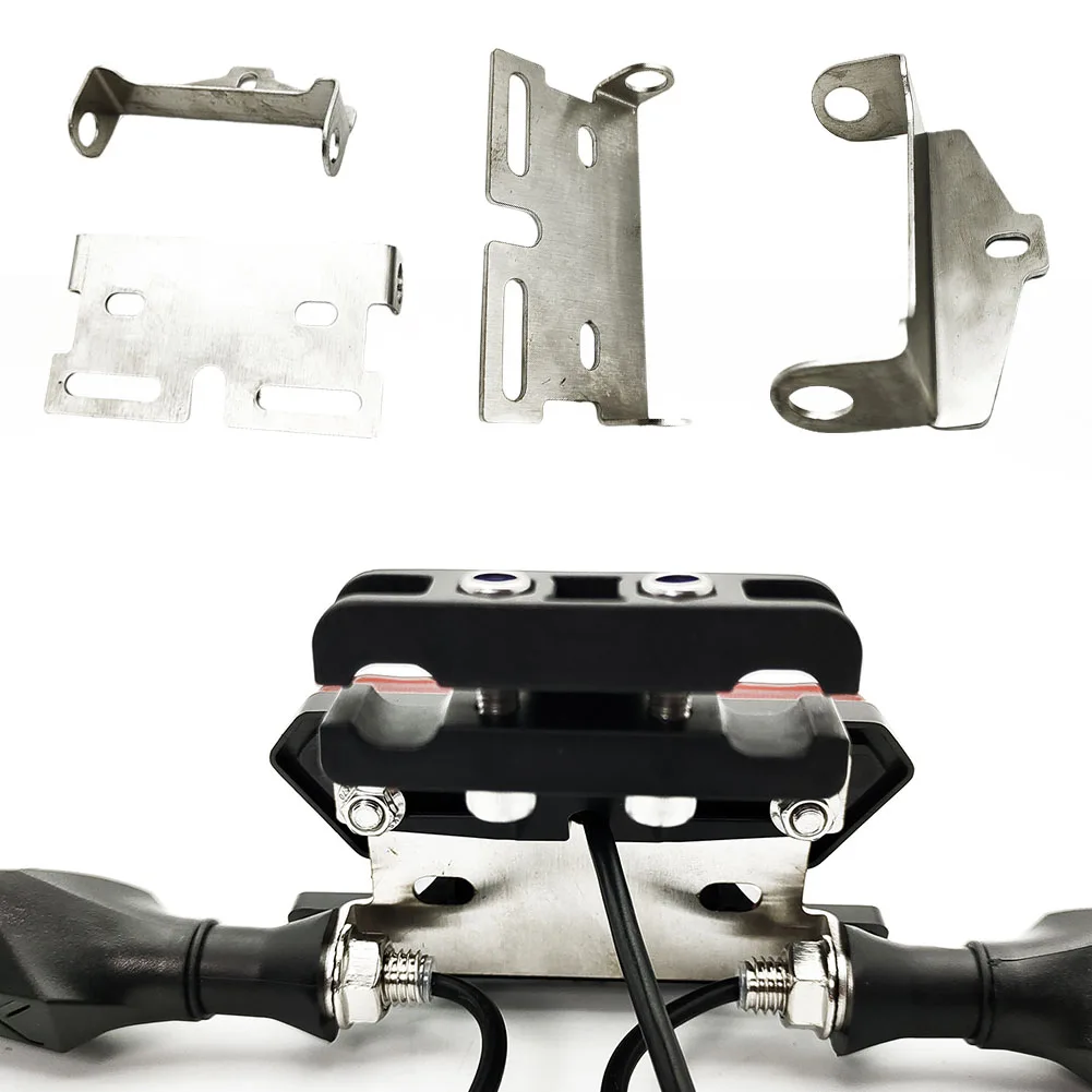 

Electric Bicycle Headlight Front Rear Light Brackets Stainless Steel Mounting Bracket Tailling Support Mounts Ebike Accessories