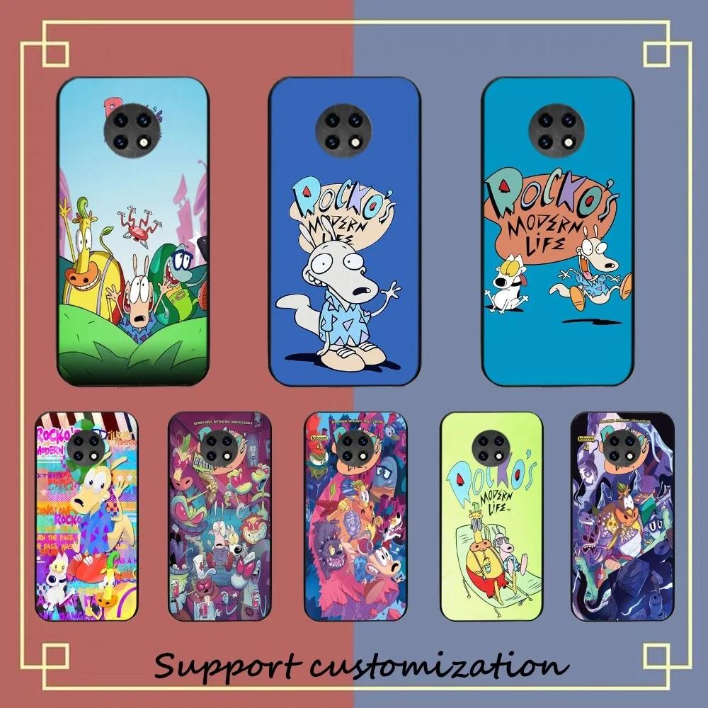 R-Rockos Modern Life Phone Case For Redmi Note 4 X 5 A 6 7 8 T 9 9S 10 11 11S 11Epro Poco M3 pro