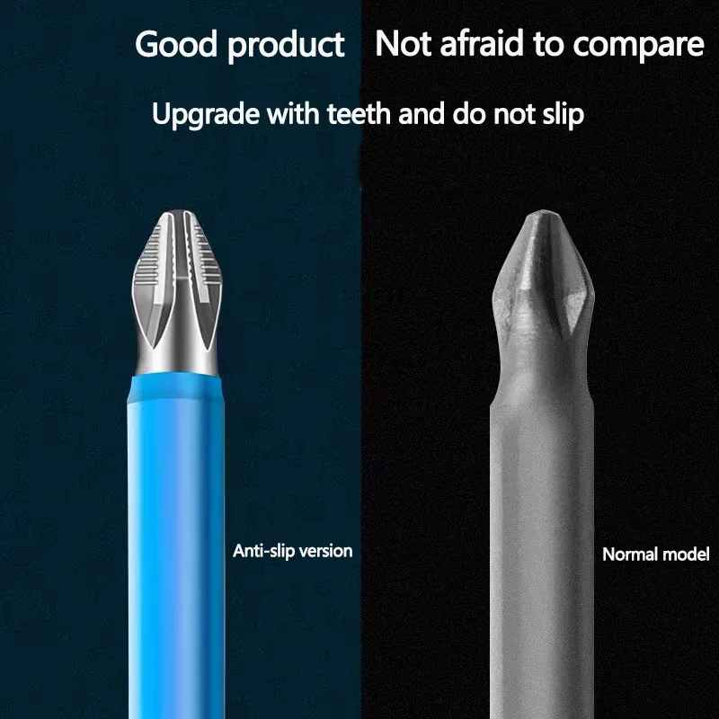 Набор отверток синего цвета с кожаным кольцом комплект из 50 мм магнитных насадок