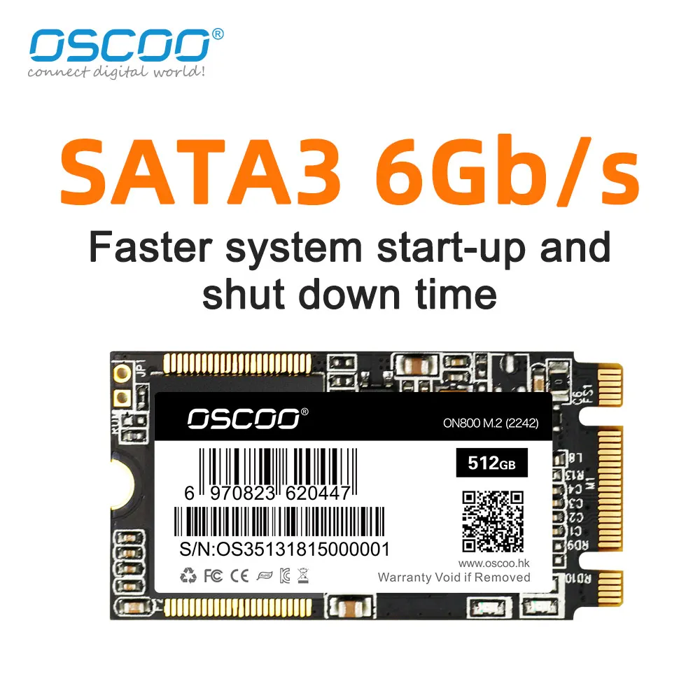 OSCOO M2 SSD 2242 120GB 240GB 500GB HDD NGFF M.2 SATA 1TB 2TB Hard Drive for Laptop Jumper 3 Pro Prestigio 133