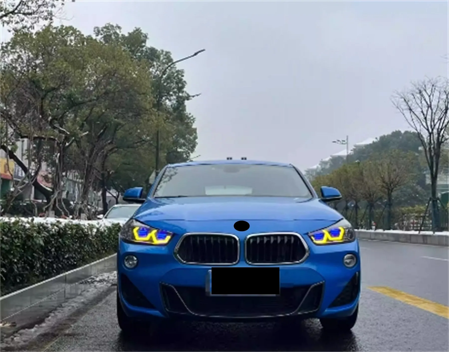 Автомобильная светодиодная фара дневные ходовые огни DRL для BMW X2