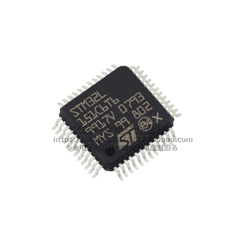 1 PCS/LOTE STM32L151C6T6 Package LQFP48 Brand new original authentic microcontroller IC chip