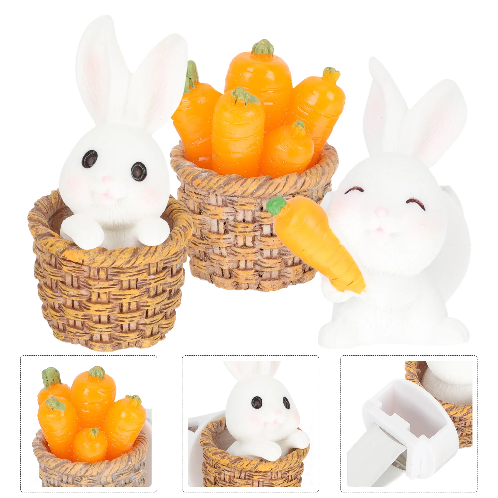 

Car Vent Air Clips Fresheners Freshener Bunny Clip Garden Gift Burner Melts Wax Statue Animal Little Figures Sculpture Fairy